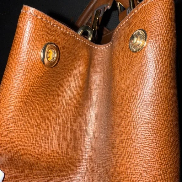 Dooney & Bourke Brown Leather Tote - Picture 12 of 16